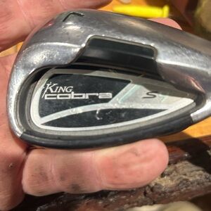 King Cobra S7 Lob Wedge Golf Club - Silver and Black